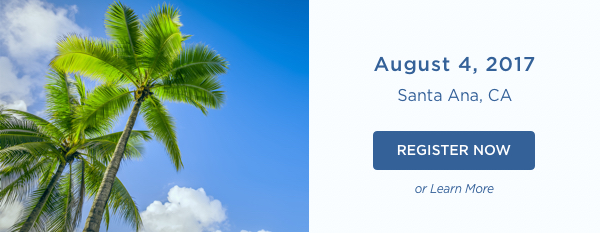 Preview Pricing: $49 | August 4, 2017 | Santa Ana, CA