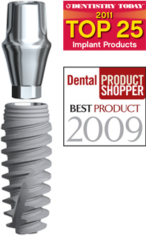 Experience the award-winning implant design of NobelActive